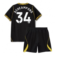 Chelsea Josh Acheampong #34 Bortatröja Barn 2026-27 Kortärmad (+ Korta byxor)